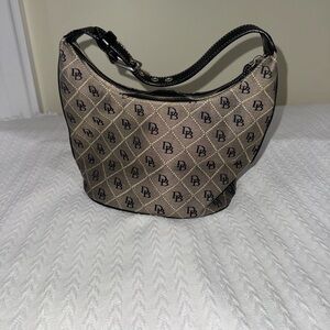 Designer Tan and Black Women's Bag